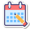 sticker calendario